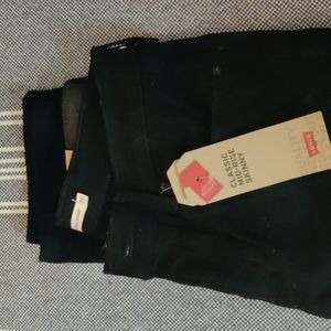 Levi black jeans size 10